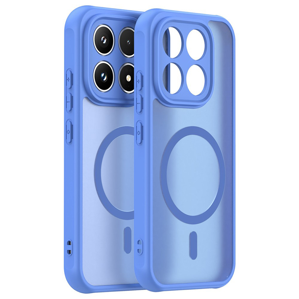 Levně Kryt Techsuit HaloFrost II MagSafe pro Xiaomi 17 světle modrý