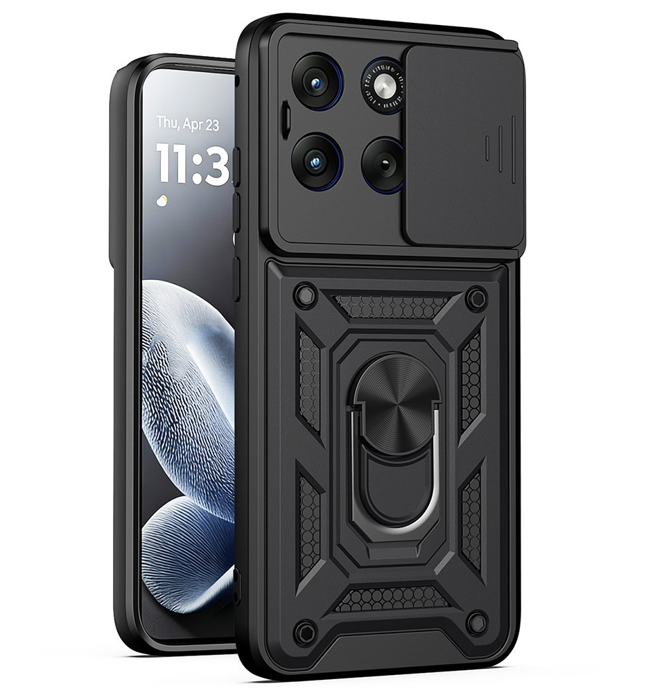 Levně Kryt Techsuit CamShield Series pro Motorola Edge 70 Fusion černý