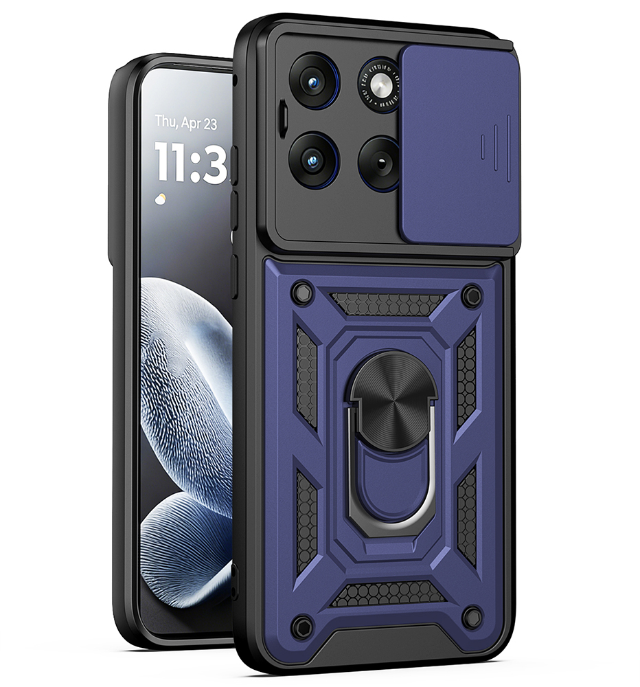 Levně Kryt Techsuit CamShield Series pro Motorola Edge 70 Fusion modrý