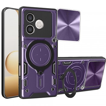 Kryt Techsuit CamGuard Pro pro Honor 600 Lite fialový