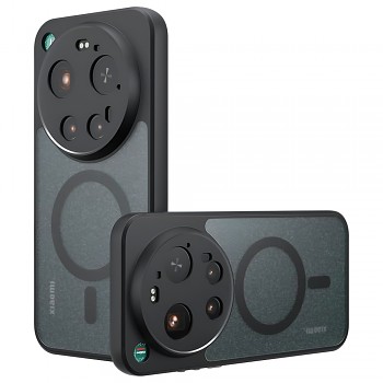 Ochranný kryt Techsuit PureFrost MagSafe pro Xiaomi 17 Ultra matně černý