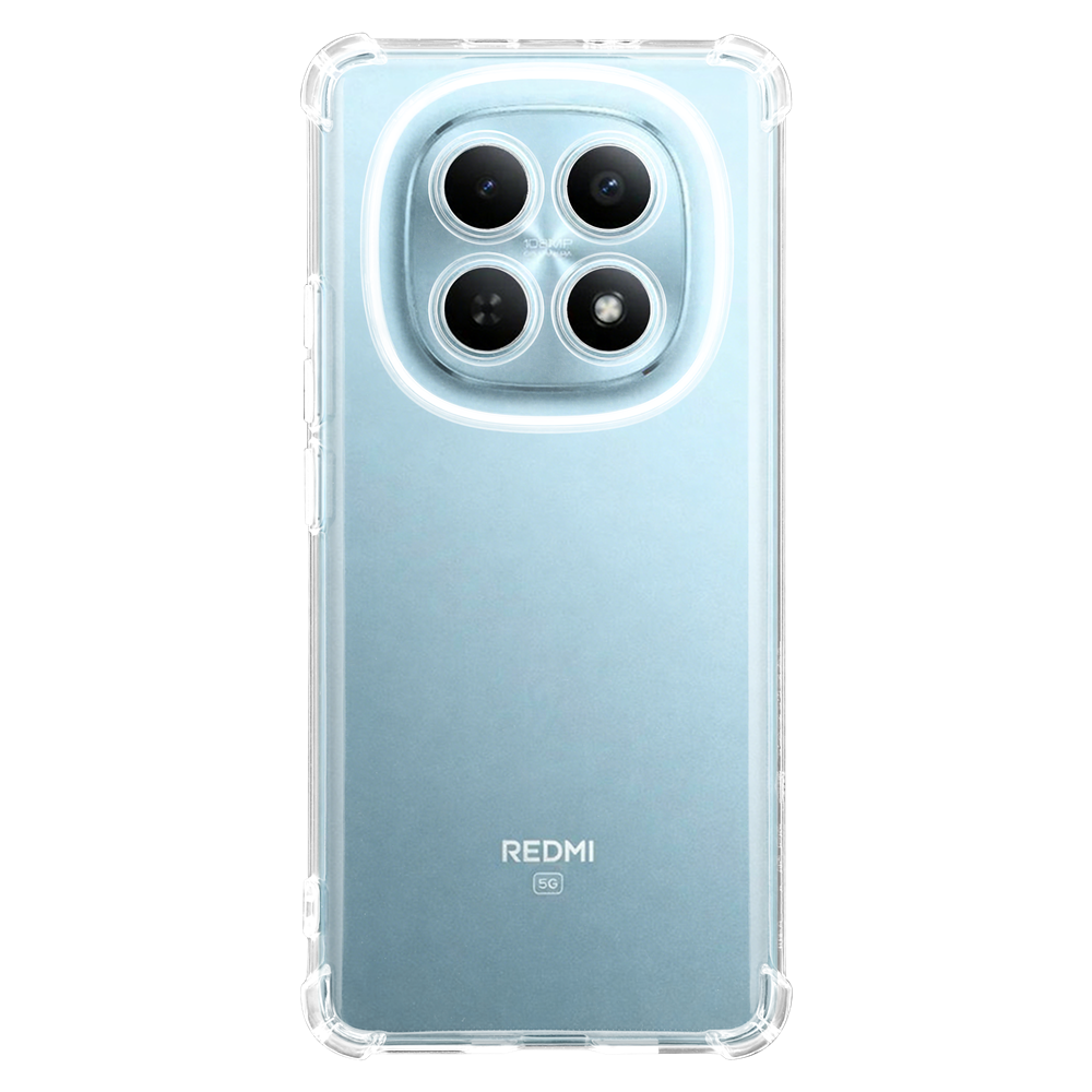 Levně Kryt TPU Tactical Plyo pro Xiaomi Redmi Note 15 4G/5G průhledný