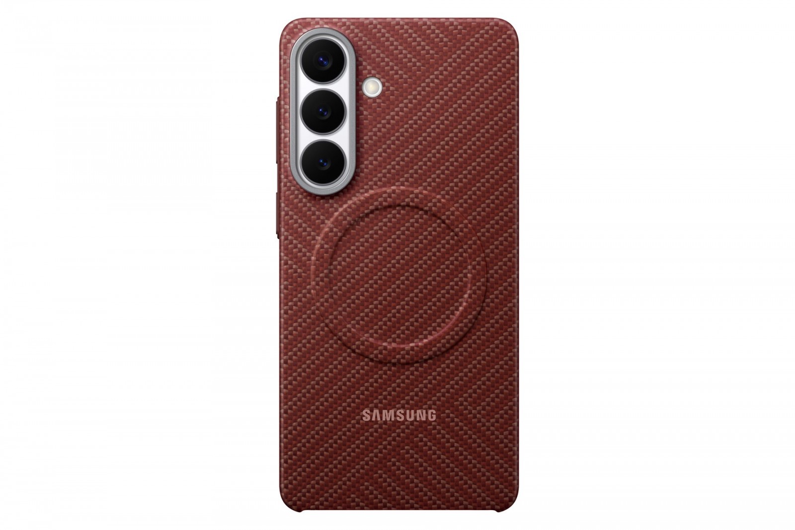 Levně Kryt magnetický Samsung Carbon (EF-KS947SRE) pro Galaxy S26+ korálově červený