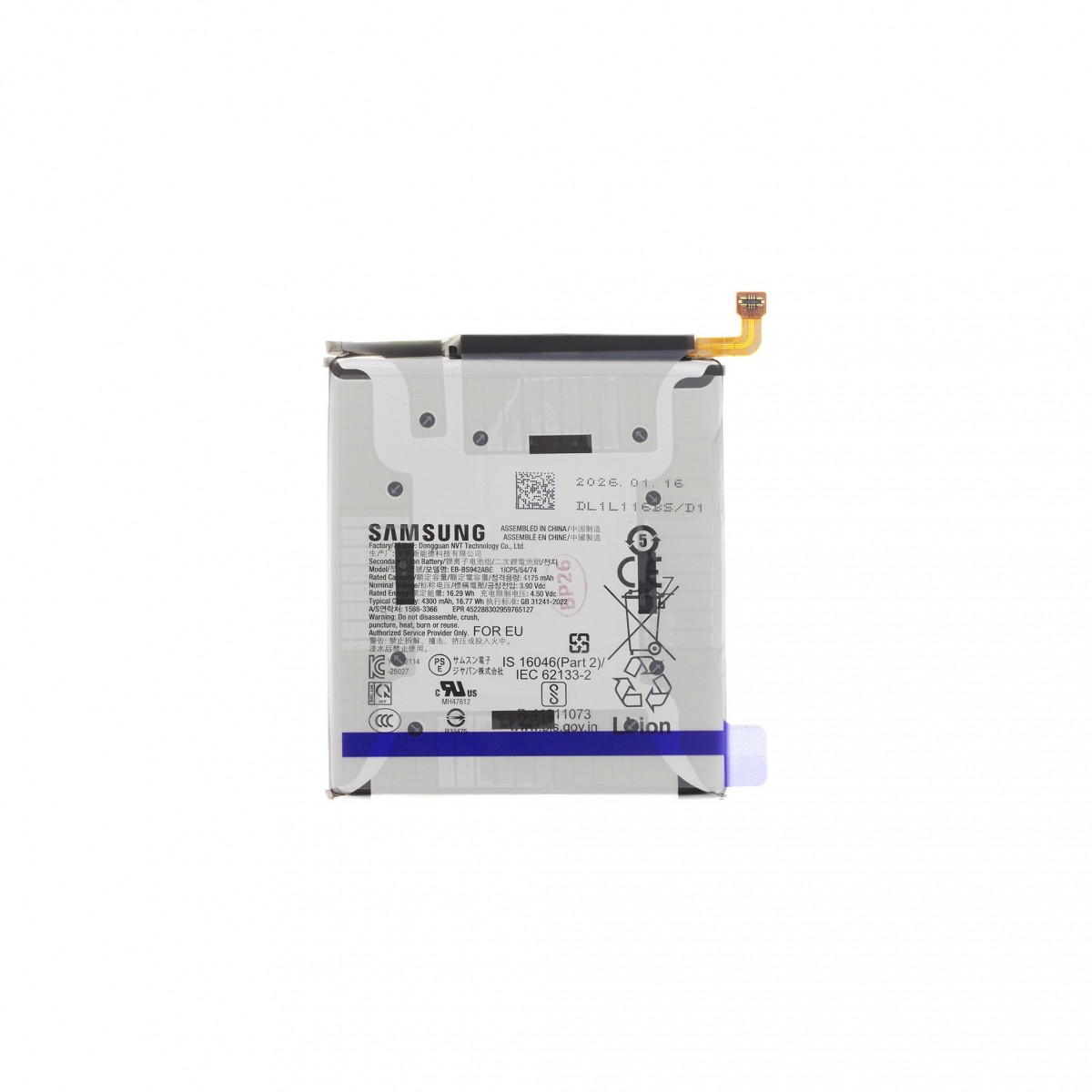 Levně Baterie Li-Ion EB-BS942ABE Samsung 4300mAh (Service Pack)