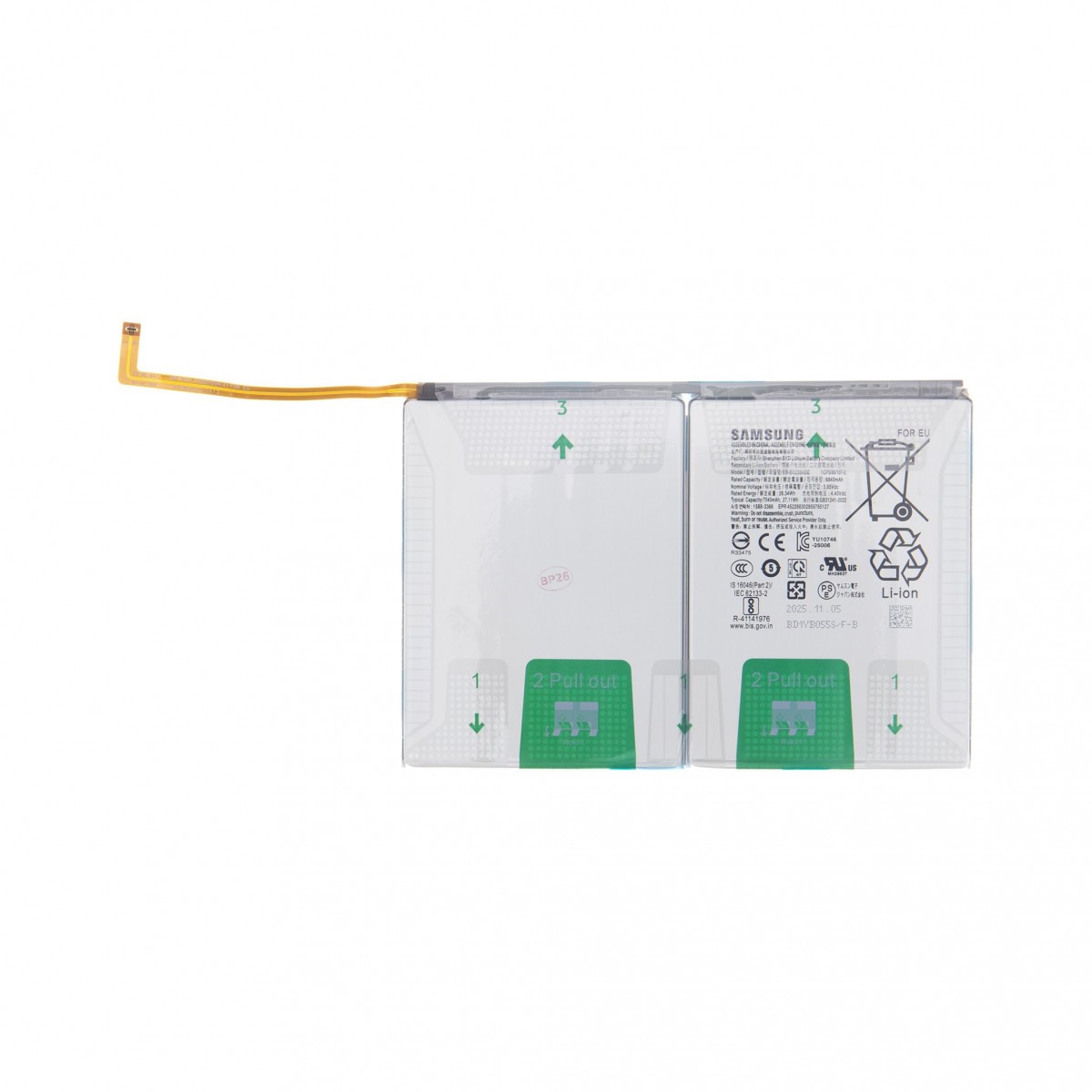 Levně Baterie Li-lon EB-BX236ABE Samsung 7040mAh (Service Pack)