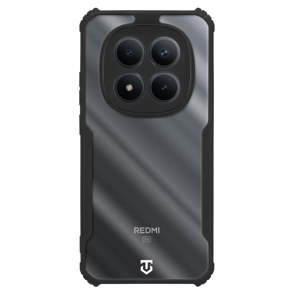 Levně Kryt Tactical Quantum Stealth pro Xiaomi Redmi Note 15 Pro+ 5G/Poco M8 Pro průhledný/černý