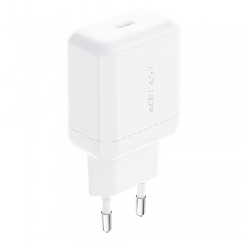 Síťová nabíječka Acefast - Wall Charger (A130) - Fast Charging, GaN, Type-C, PD20W - bílá