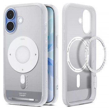 Kryt Spigen - Ultra Hybrid Classic MagSafe (ACS10389) - iPhone 17 - stříbrný