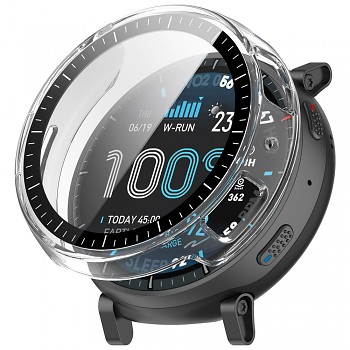 Kryt Techsuit - Defense360 Pro + Screen Protector - Amazfit Active Max - průhledný