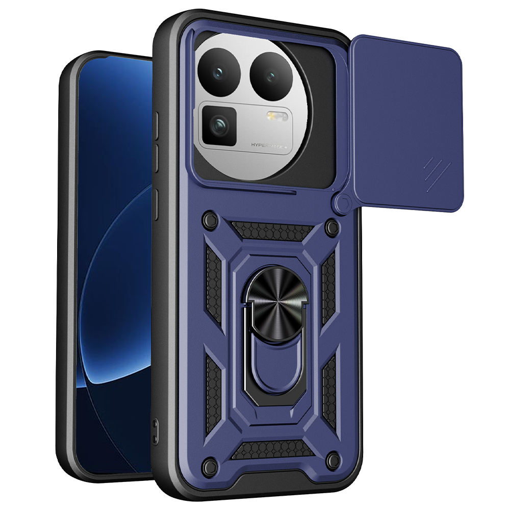 Levně Kryt Techsuit - CamShield Series [Round Camera Cutout] - Realme GT 8 Pro - modrý