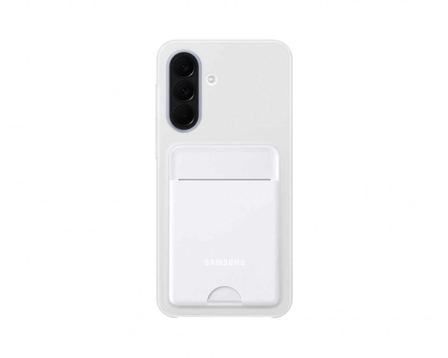 Levně Kryt Samsung Card Slot pro Galaxy A37 světle šedý