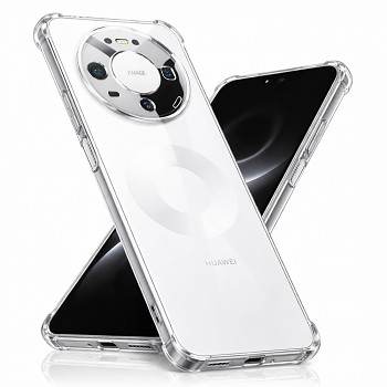 Silikonový kryt Techsuit Shockproof Clear pro Huawei Mate 80 Pro průhledný