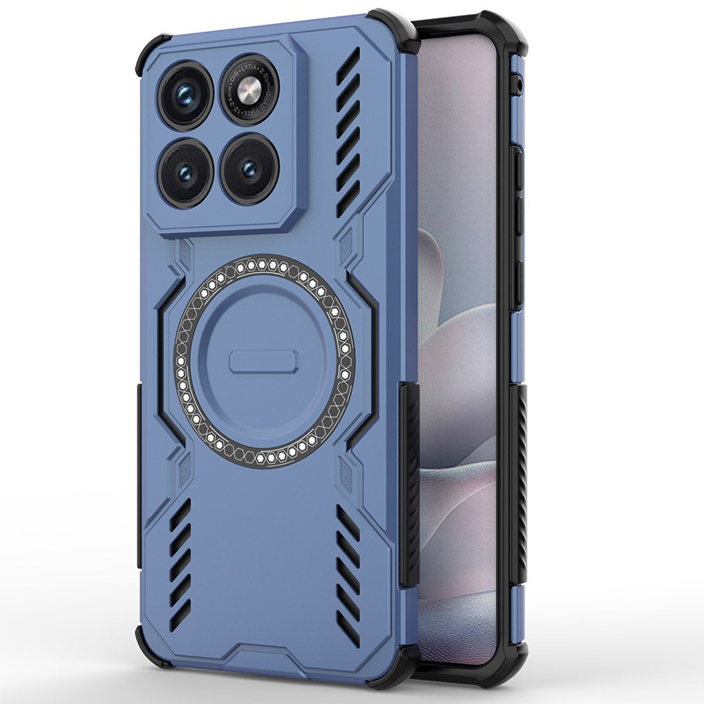 Levně Kryt Techsuit ArmorMag Case pro Motorola Edge 70 Fusion modrý