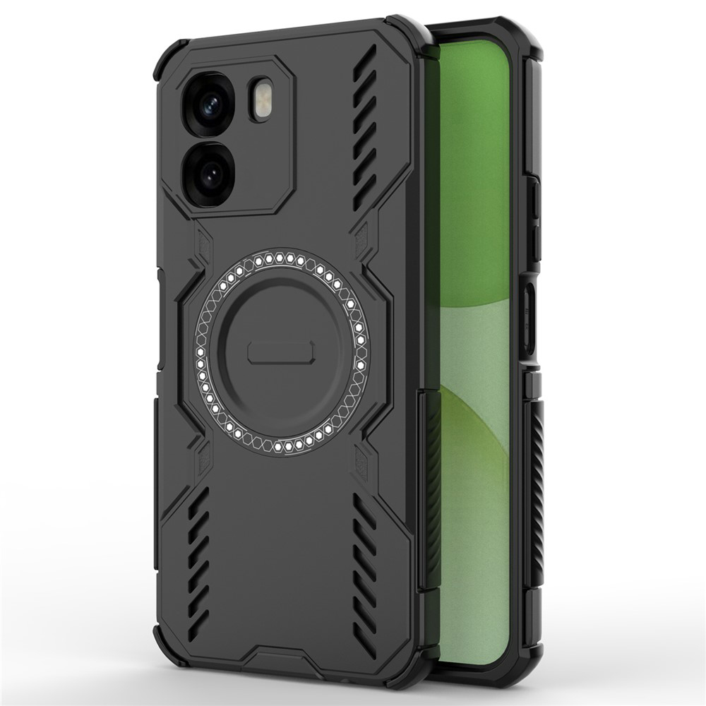 Levně Odolný kryt Techsuit ArmorMag pro Oppo A6 4G černý