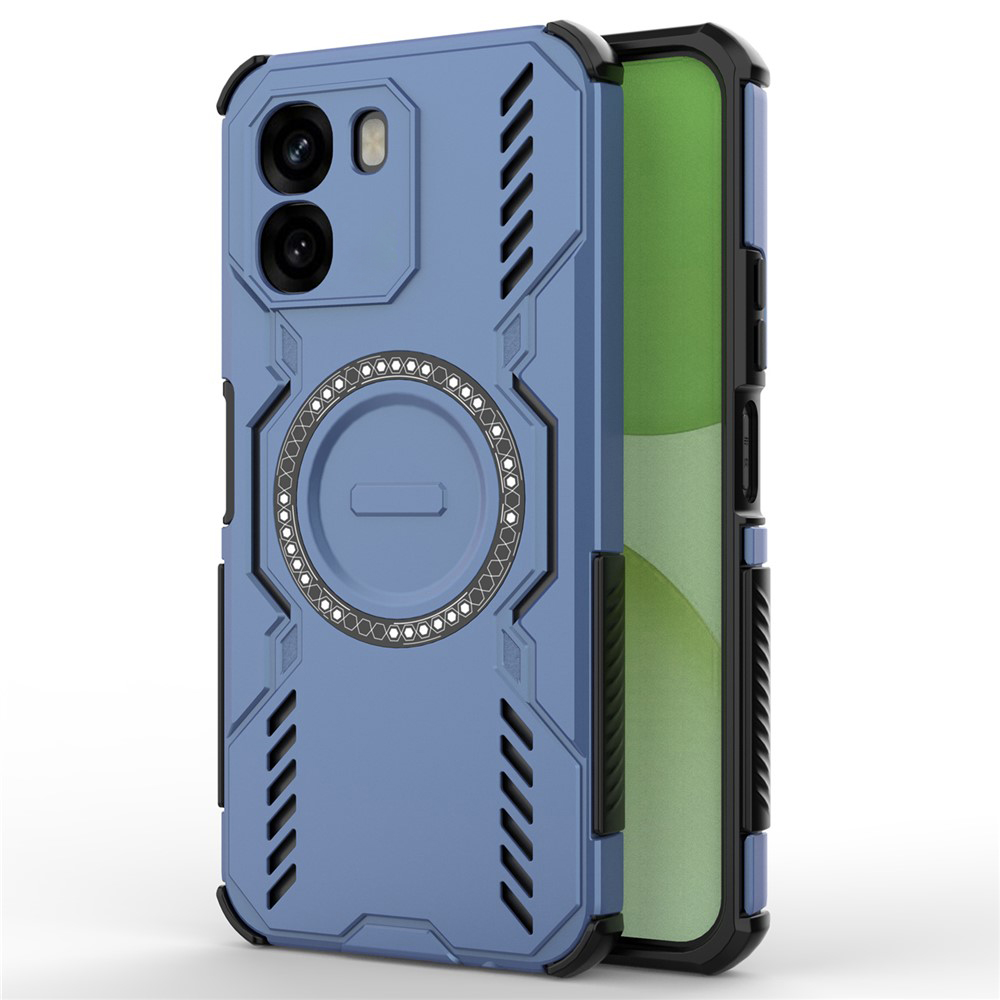 Levně Odolný kryt Techsuit ArmorMag pro Oppo A6 4G modrý