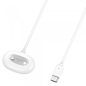 Nabíjecí kabel pro hodinky Techsuit SmartWatch pro Google Pixel Watch 4 bílý