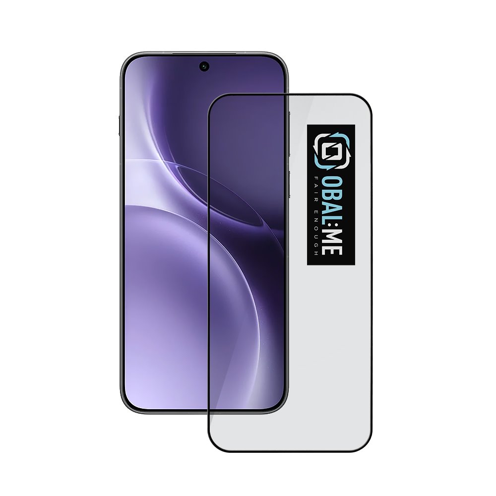 Levně Tvrzené sklo OBAL:ME 5D pro Vivo X300 Pro černé