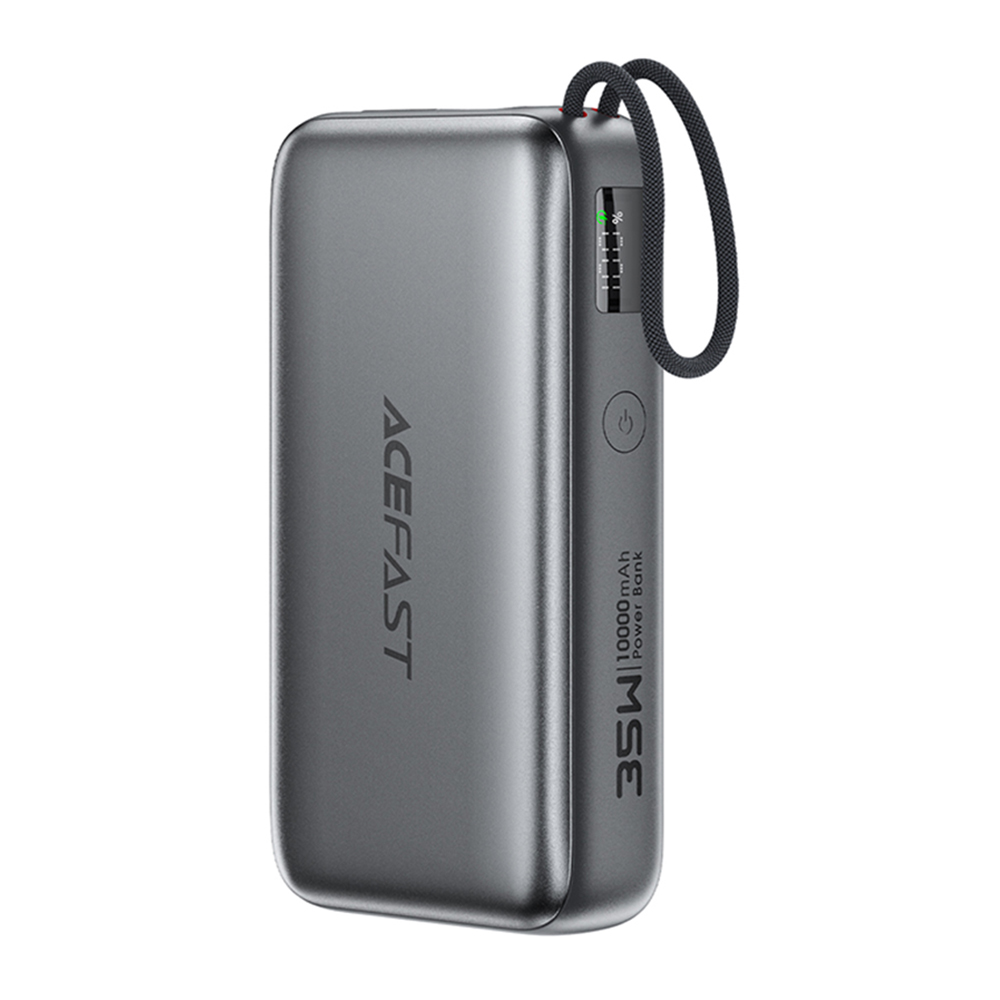 Levně Powerbanka Acefast M32 35W 10000mAh kovově šedá