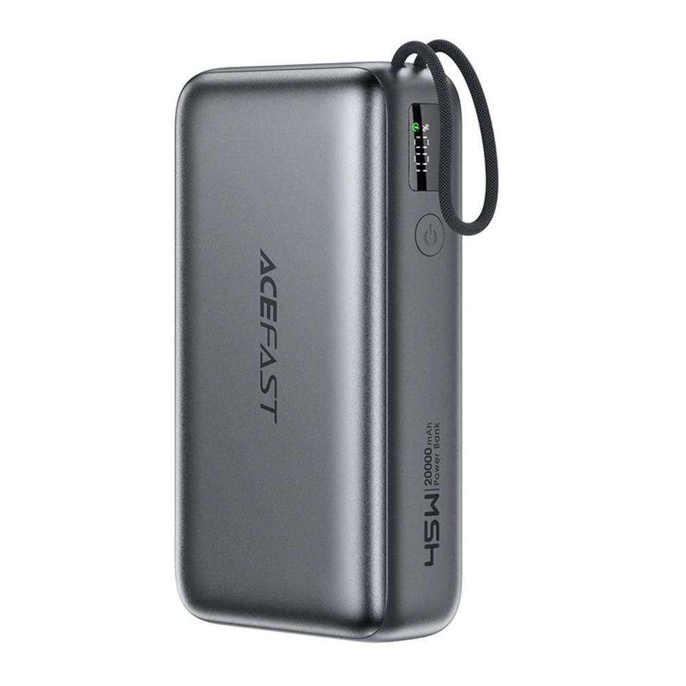 Levně Powerbanka Acefast M34 45W 20000mAh šedá
