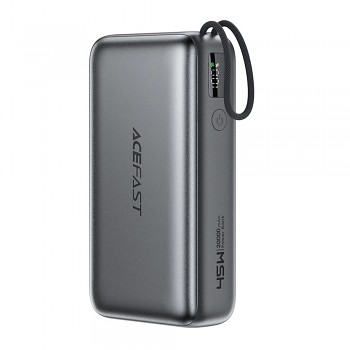 Powerbanka Acefast M34 45W 20000mAh šedá