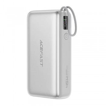 Powerbanka Acefast M34 45W 20000mAh stříbrná