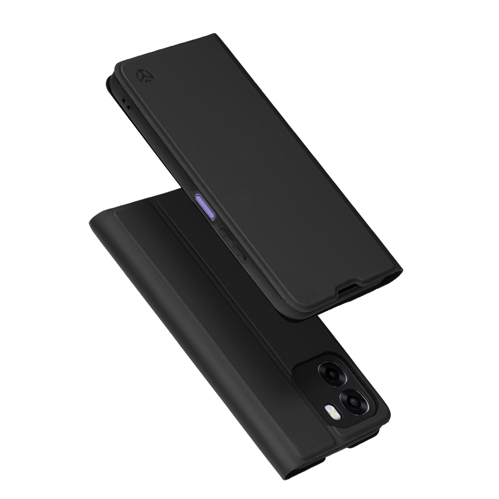 Levně Pouzdro typu kniha Techsuit Magskin Book Oppo A6x 4G A6x 5G černé