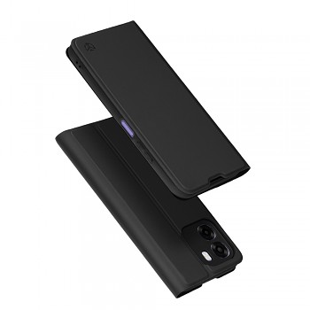 Pouzdro typu kniha Techsuit Magskin Book Oppo A6x 4G A6x 5G černé