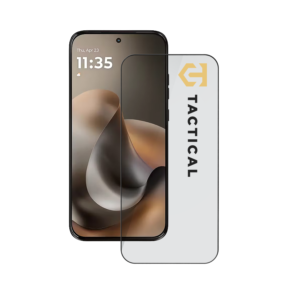 Levně Sklo tvrzené Tactical Glass Shield 5D pro Motorola Moto G77 černé