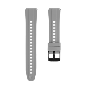 Řemínek Tactical Quick Release silikonový 18mm šedý