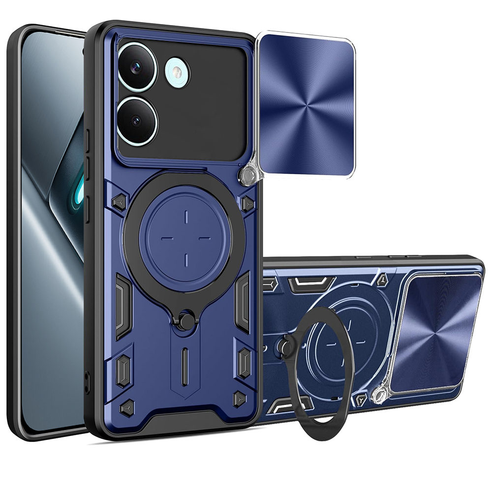 Levně Kryt Techsuit CamGuard Pro pro Xiaomi Poco X8 Pro modrý