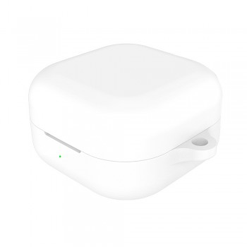 Silikonové pouzdro Techsuit pro Samsung Galaxy Buds 4 bílé