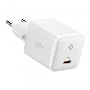 Adaptér Spigen Essential EE301EU 30W bílý