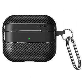 Pouzdro Techsuit CarbonFiber pro AirPods Pro 3 černé