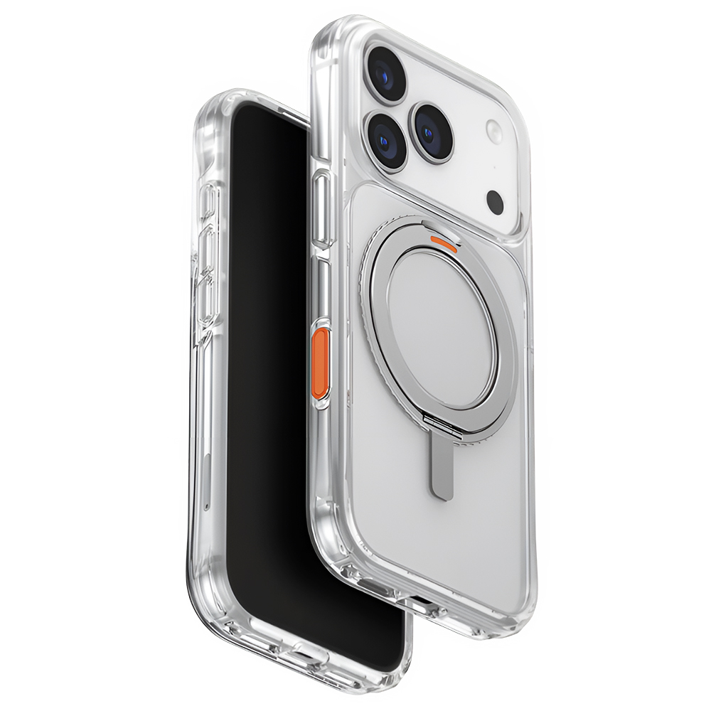 Levně Kryt UNIQ Swivix 360 Kickstand iPhone 17 Pro stříbrný