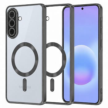 Kryt Techsuit Luxury Crystal MagSafe Samsung Galaxy A57 5G černý