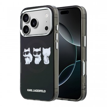 Zadní kryt Karl Lagerfeld IML Choupette Trio Watercolor MagSafe pro iPhone 17 Pro Max