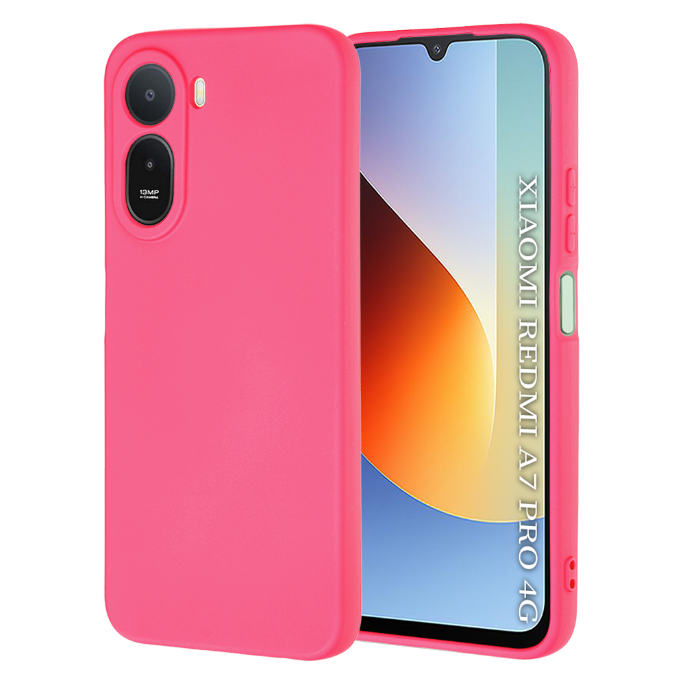 Levně Kryt Techsuit SoftFlex Xiaomi Redmi A7 Pro 4G zářivě růžový