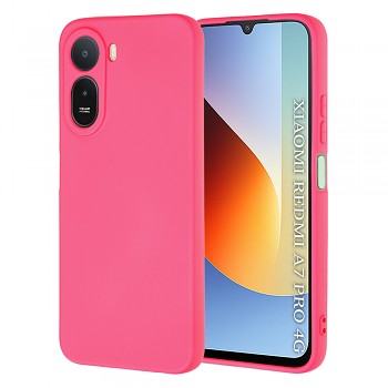 Kryt Techsuit SoftFlex Xiaomi Redmi A7 Pro 4G zářivě růžový