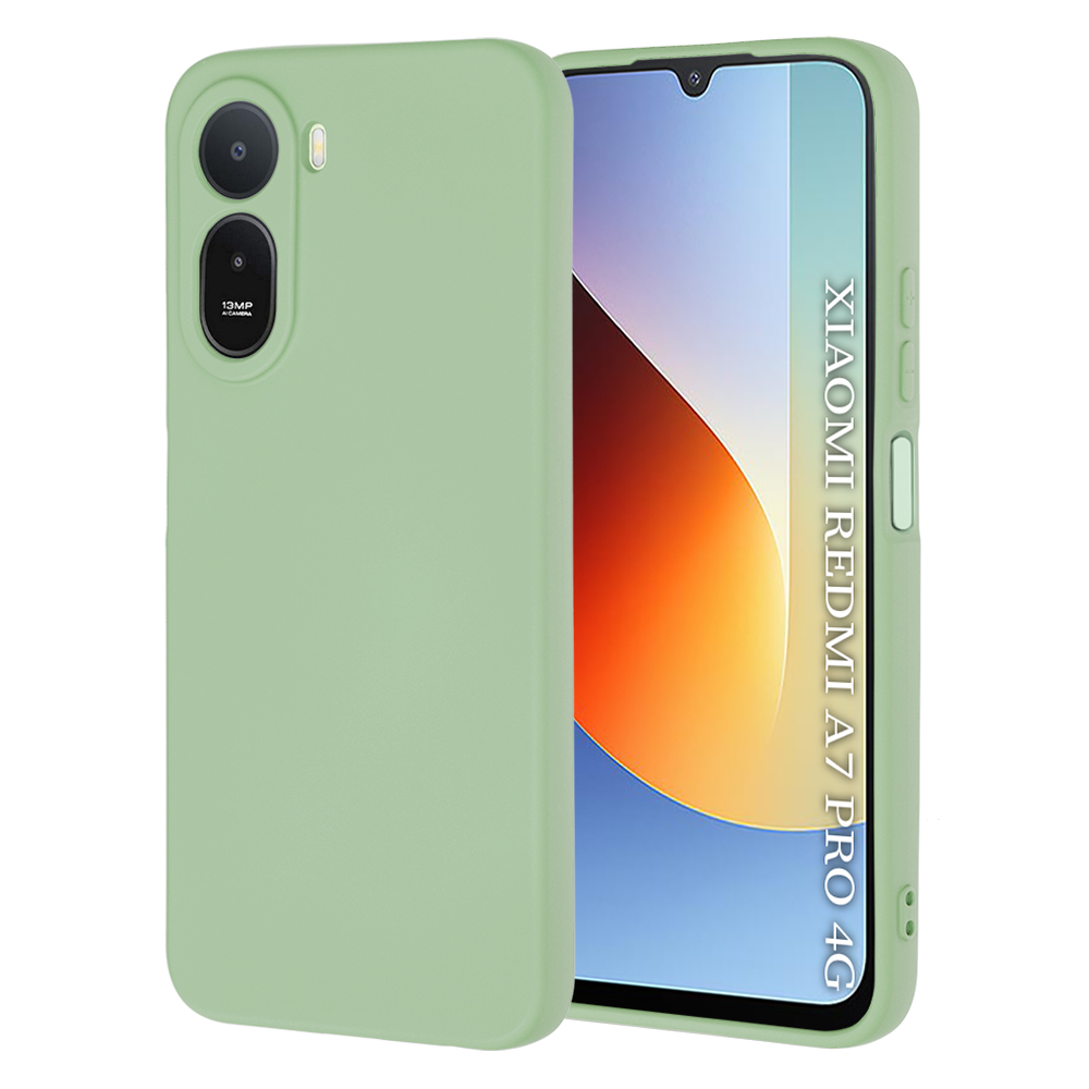 Levně Kryt Techsuit SoftFlex Xiaomi Redmi A7 Pro 4G mátově zelený