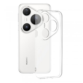 Kryt Techsuit Clear Silicone Huawei Pura 80 Pro průhledný