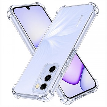 Kryt Techsuit Shockproof Clear Silicone Realme C100 5G průhledný
