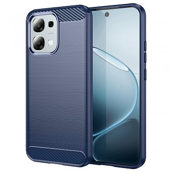 Kryt Techsuit Carbon Silicone Oppo A6 Pro 5G modrý