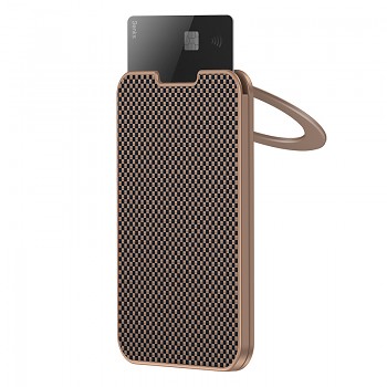 Pouzdro Benks Wallet Magnetic ArmorGo Kevlar Stand zlaté