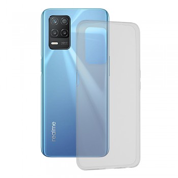 Kryt Techsuit Clear Silicone pro Realme 8 5G průhledný