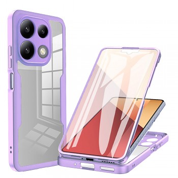 Ochranný kryt Techsuit ColorVerse 360 pro Xiaomi Redmi Note 13 5G fialový