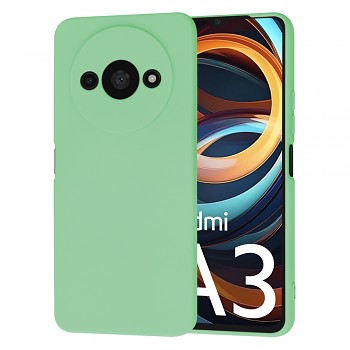 Silikonový kryt Techsuit SoftFlex pro Xiaomi Redmi A3 a A3x zelený