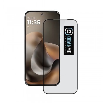 Tvrzené sklo OBAL:ME 5D pro Motorola Moto G77 5G černé