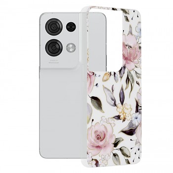 Ochranný kryt Techsuit perleťově bílý pro Oppo Reno8 Pro
