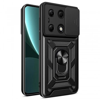 Kryt Techsuit CamShield Series pro Xiaomi Redmi Note 13 Pro 4G / Poco M6 Pro 4G černý
