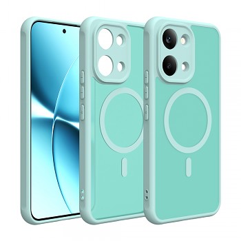 Kryt na mobil Techsuit HaloFrost II MagSafe Xiaomi Poco X8 Pro Max mátově zelený